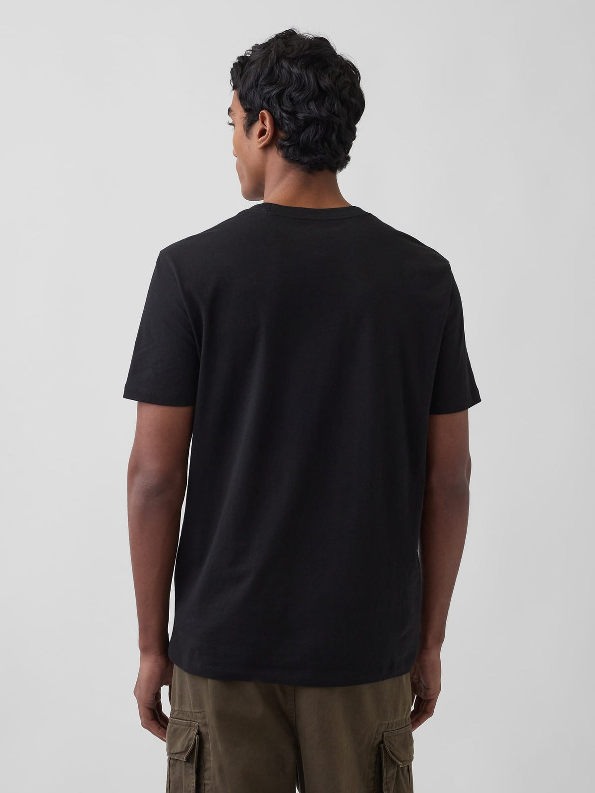 Siyah Everyday Soft Gap Mini Logo T-shirt