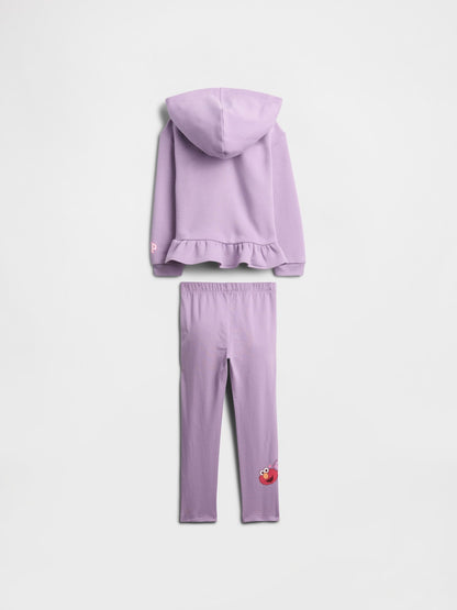Mor Gap × Sesame Street Two-piece Outfit Set