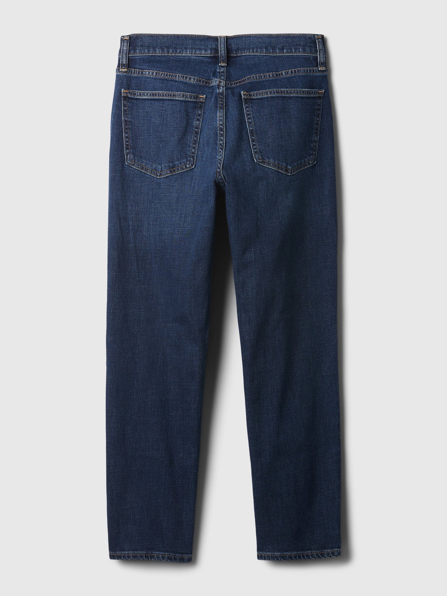 Koyu Mavi Mid Rise Girlfriend Jean Pantolon