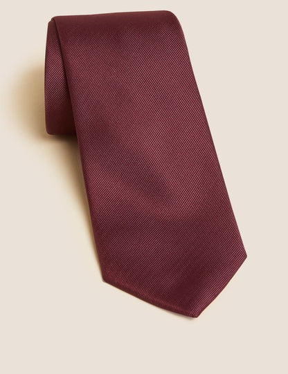 Regular Fit Dokulu Kravat