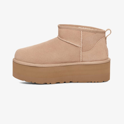 Ugg Classic Ultra Mini Platform Kadın Krem Bot