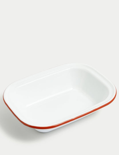 Emaye 28 Cm Turta Kabı