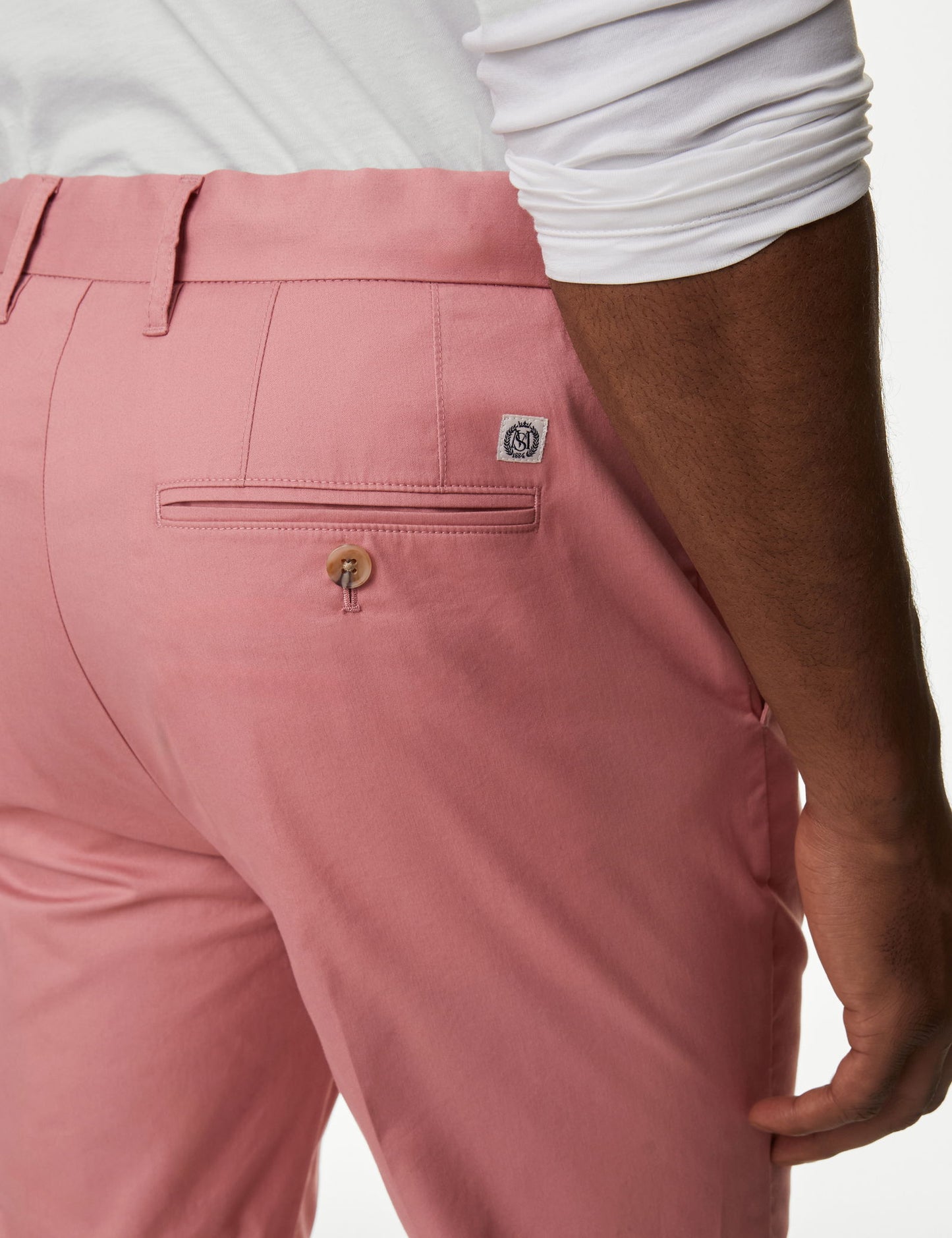 Regular Fit Hafif Dokulu Chino Pantolon