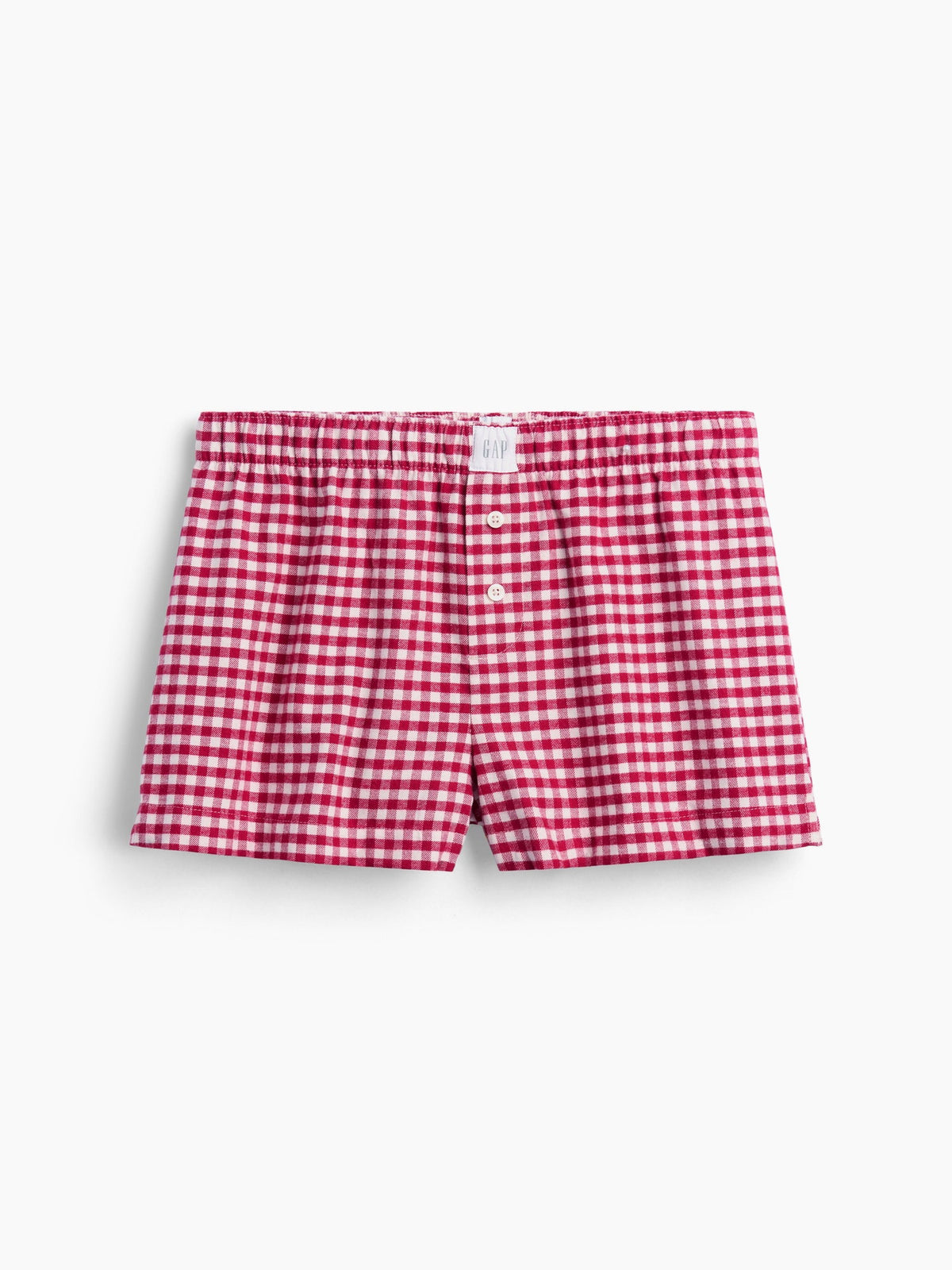 Kırmızı Softest Flannel Boxer Şort Pijama Altı