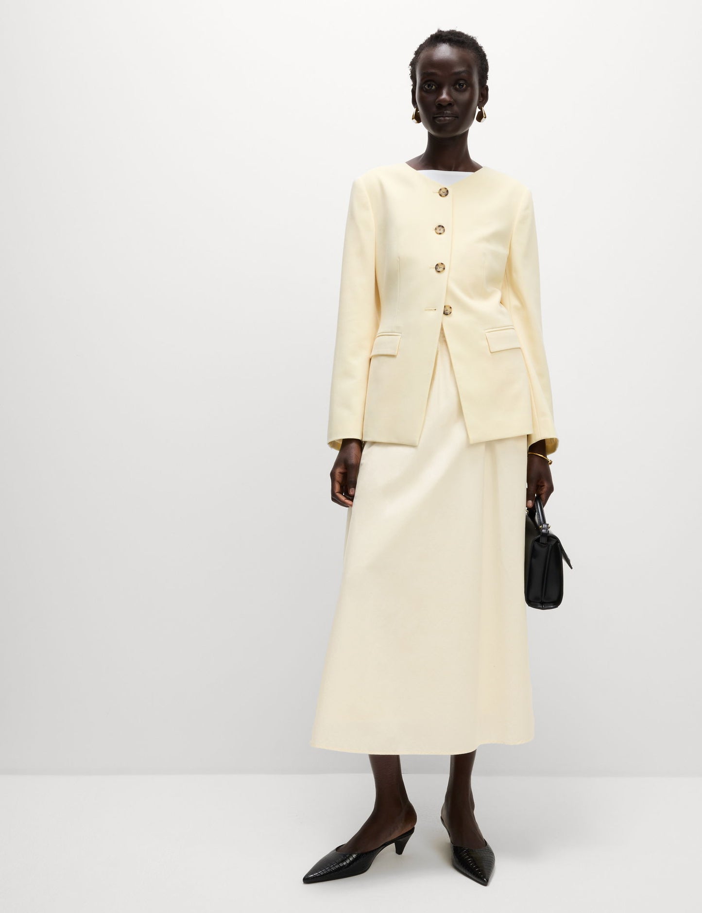 %100 Pamuk Poplin A Kesim Etek