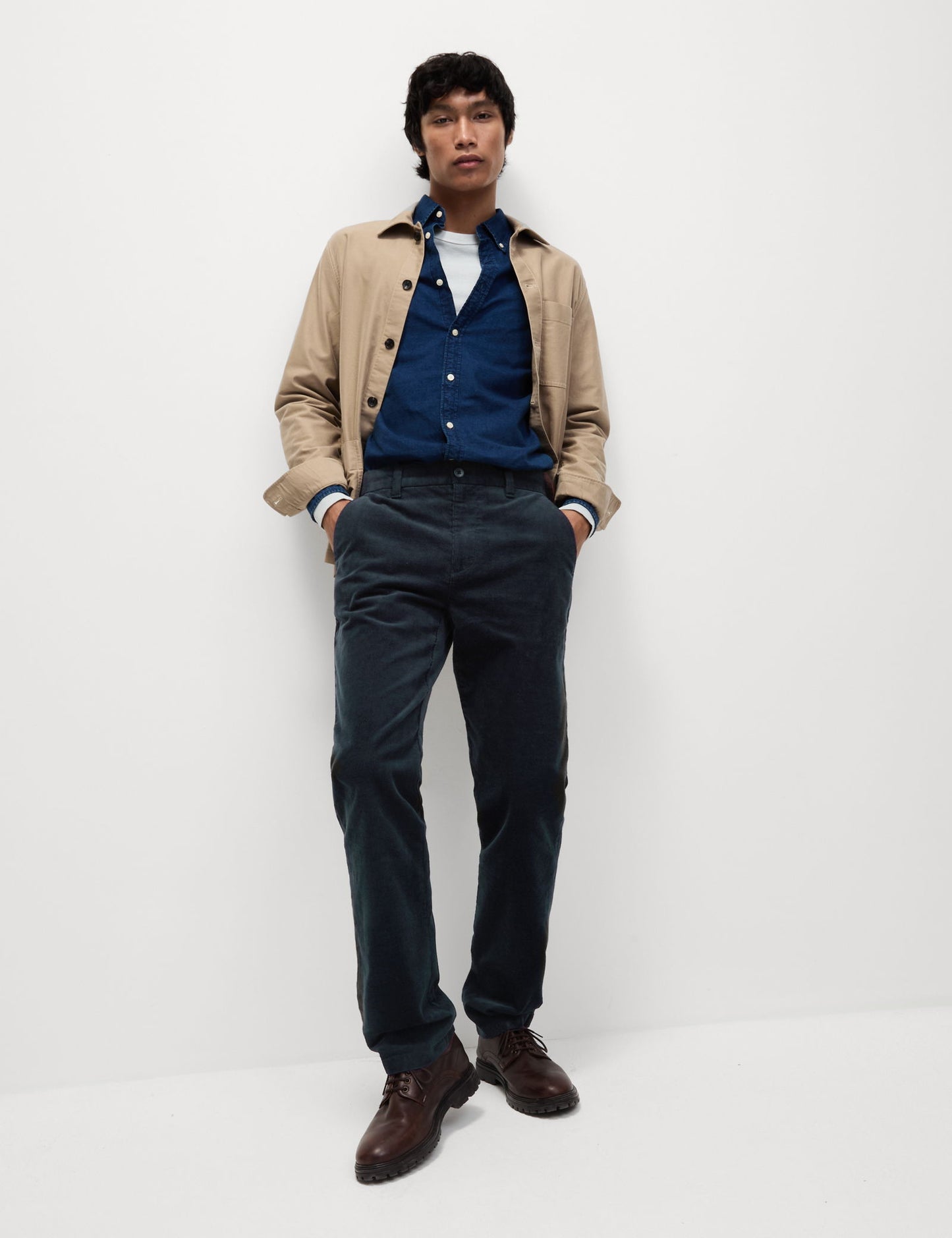 Regular Fit Fitilli Chino Pantolon