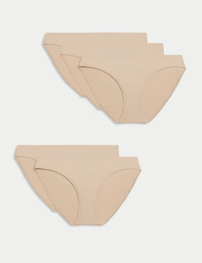 5'li Dikişsiz Bikini Külot Seti