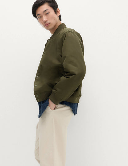 Saten Bomber Ceket