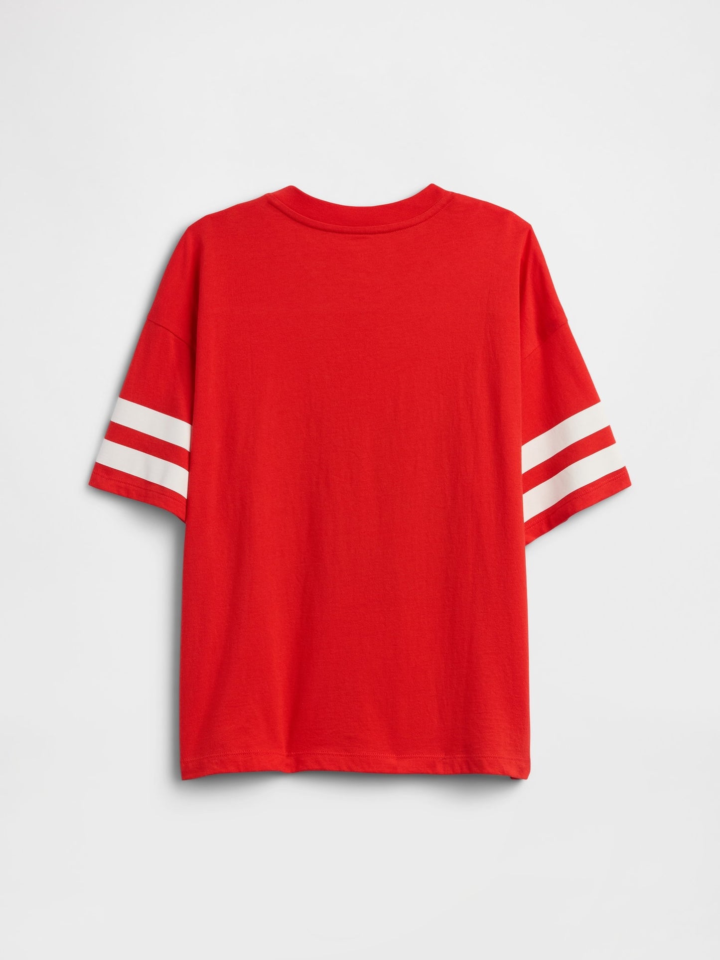 Kırmızı Oversized Soccer T-shirt