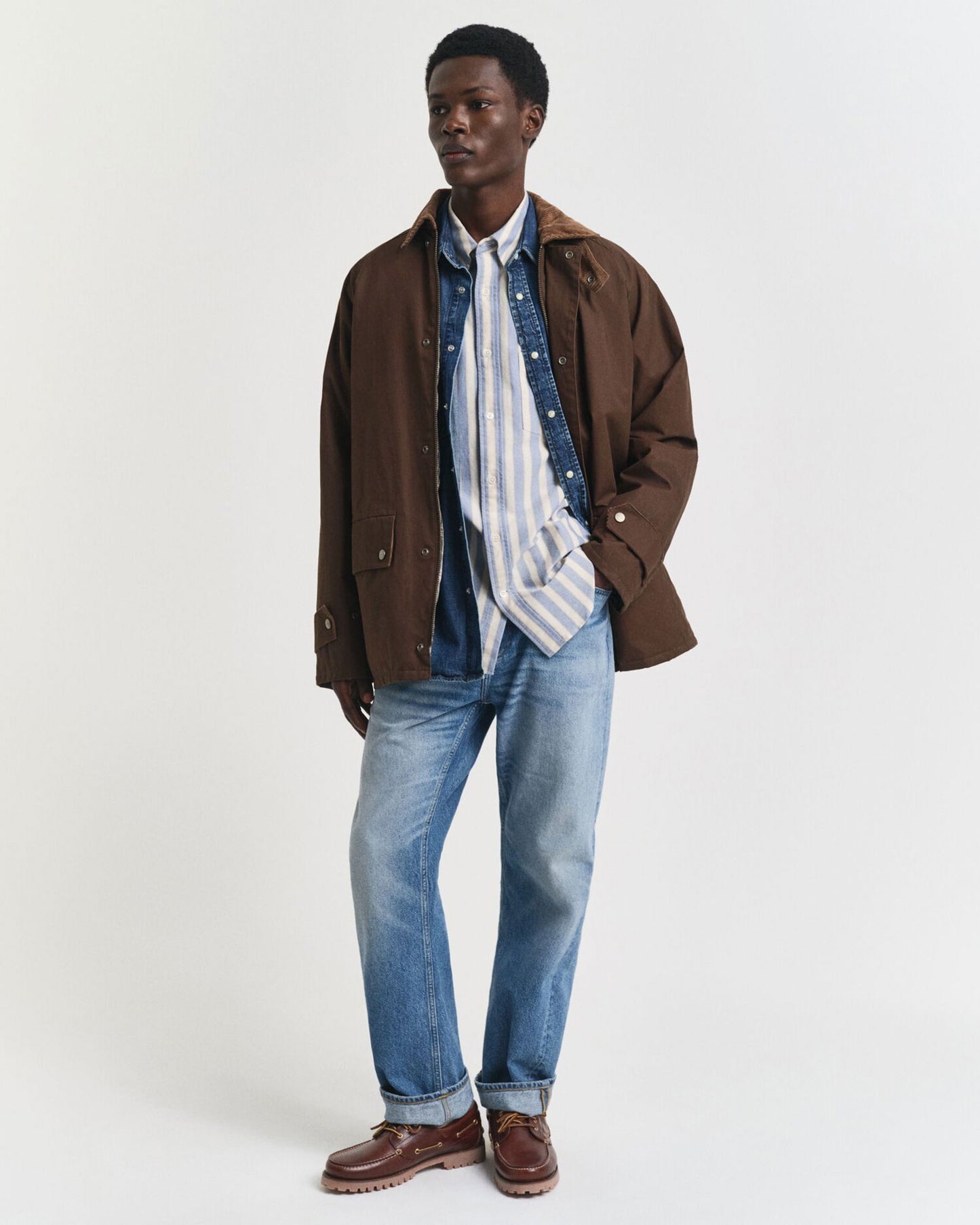 Gant Erkek Kahverengi Regular Fit Mont