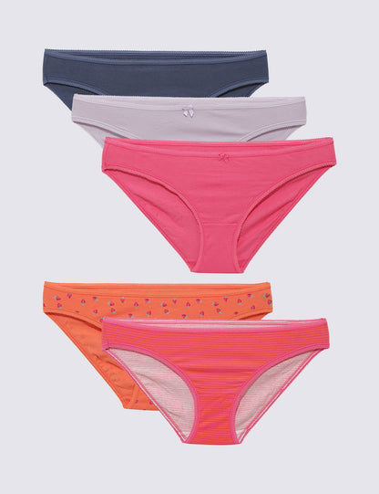 5'li Cotton Lycra® Bikini Külot Seti