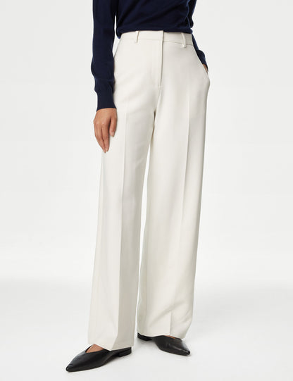 Tailored Fit Wide Leg Pantolon