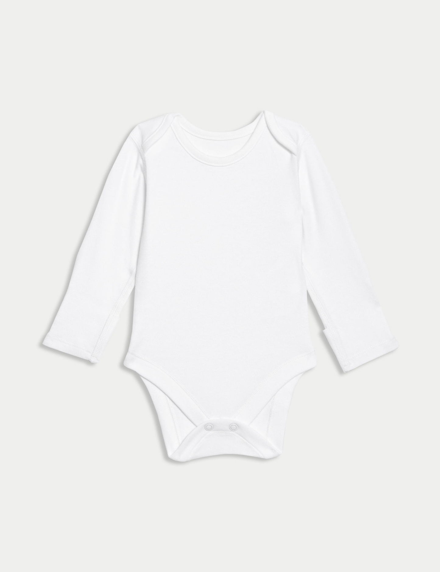 Saf Pamuklu 7'li Bodysuit Seti (0-3 Yaş)