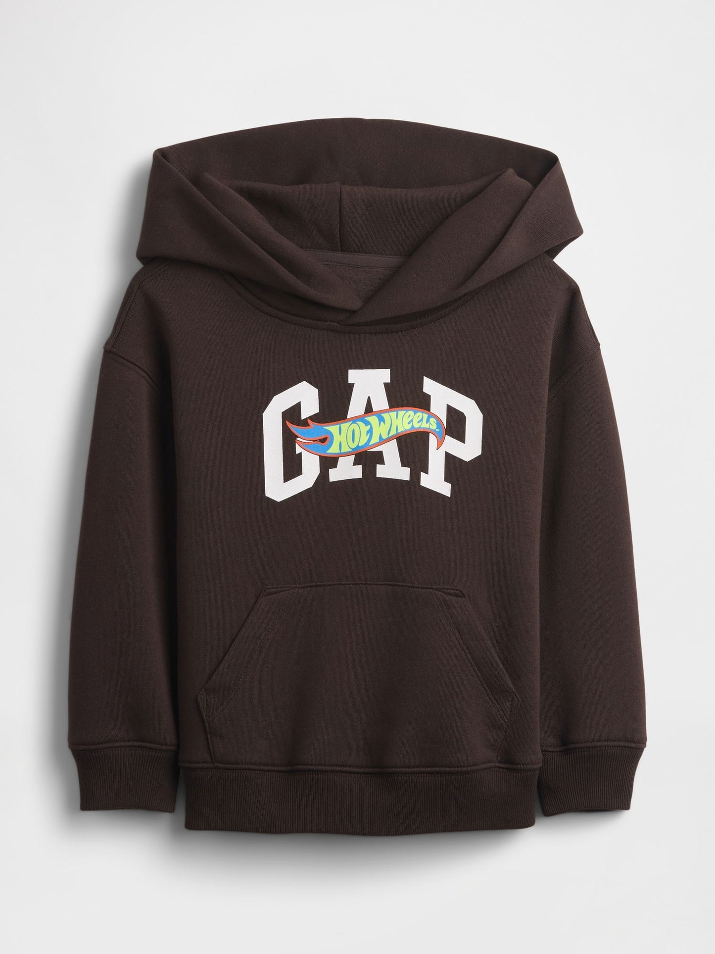 Koyu Kahverengi Relaxed Vintagesoft Hot Wheels Logo Sweatshirt