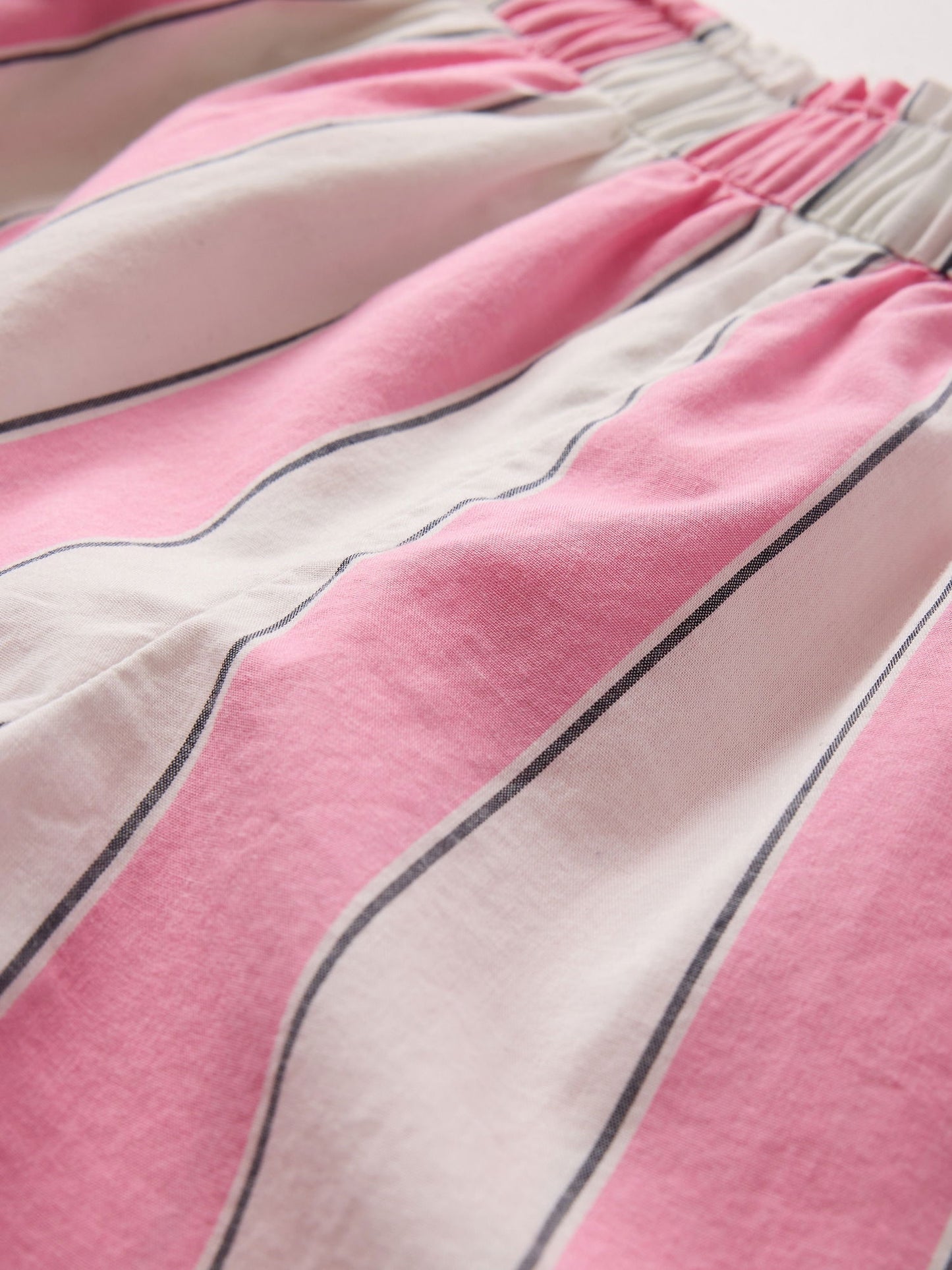 Pembe Poplin Easy Şort
