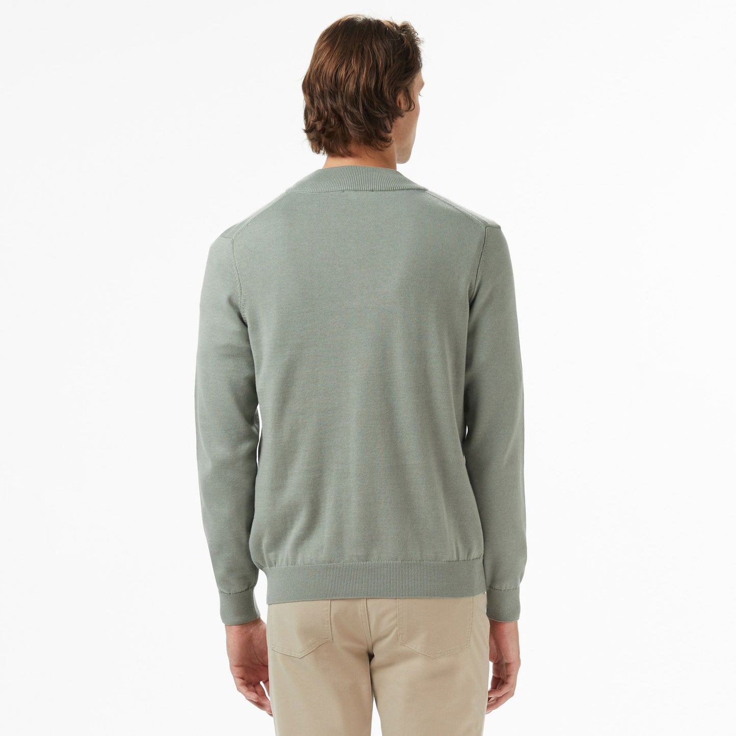 Nautica Erkek Yeşil Classic Fit Kazak