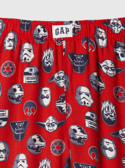 Kırmızı Star Wars™ Desenli Pijama Altı