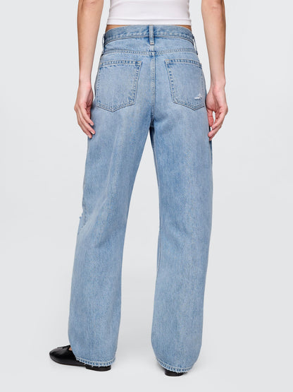 Mavi High Rise Barrel Jean Pantolon