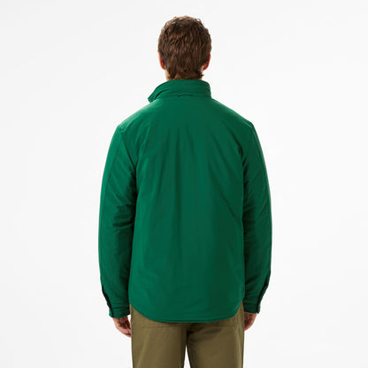 Lacoste Erkek Dik Yaka Çift Taraflı Koyu Yeşil Mont