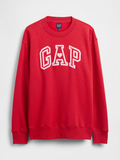 Kırmızı Vintagesoft Gap Logo Tunik Sweatshirt