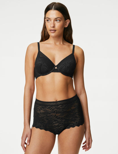 3'lü Flexifit™ Dantel Full Brief Külot Seti
