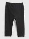 Beyaz Organik Pamuklu Fırfır Legging Tayt