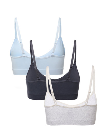 3’lü Dikişsiz Balensiz Bralet Set