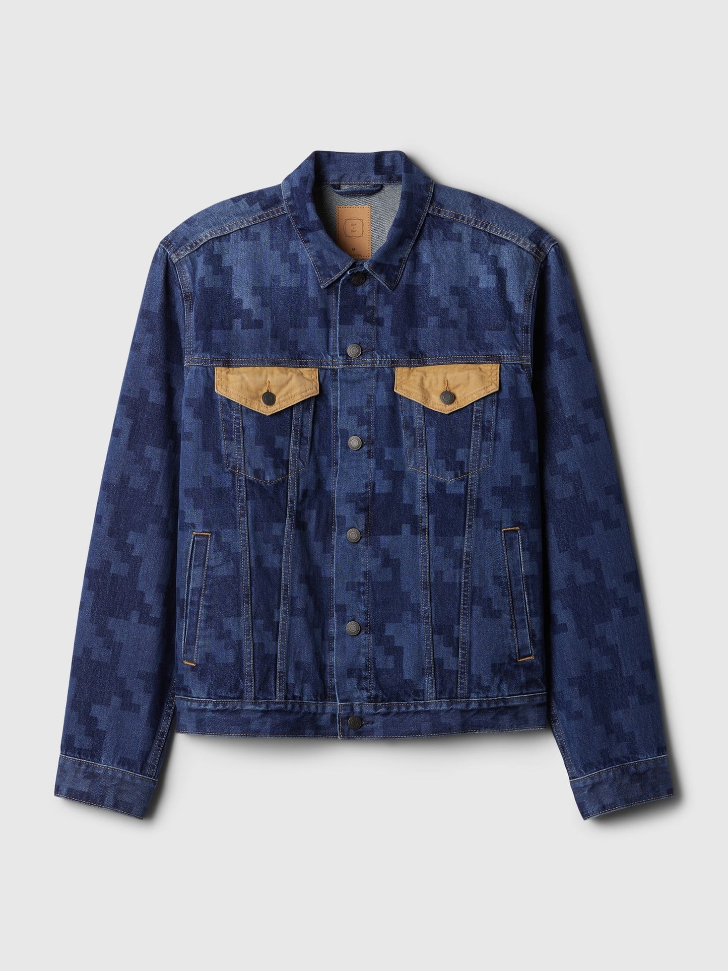 Koyu Mavi Dap × Gap Organik Pamuk Icon Denim Ceket