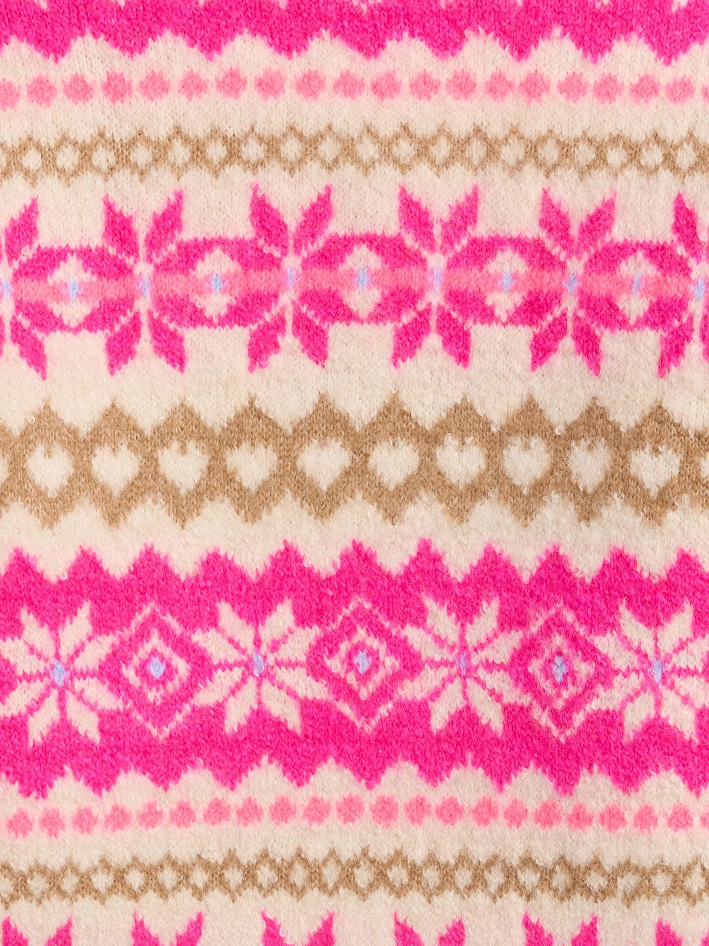 Çok Renkli Baby & Toddler Fair Isle Kazak