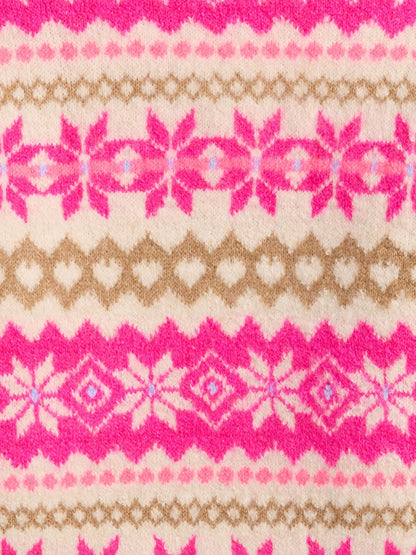 Çok Renkli Baby & Toddler Fair Isle Kazak
