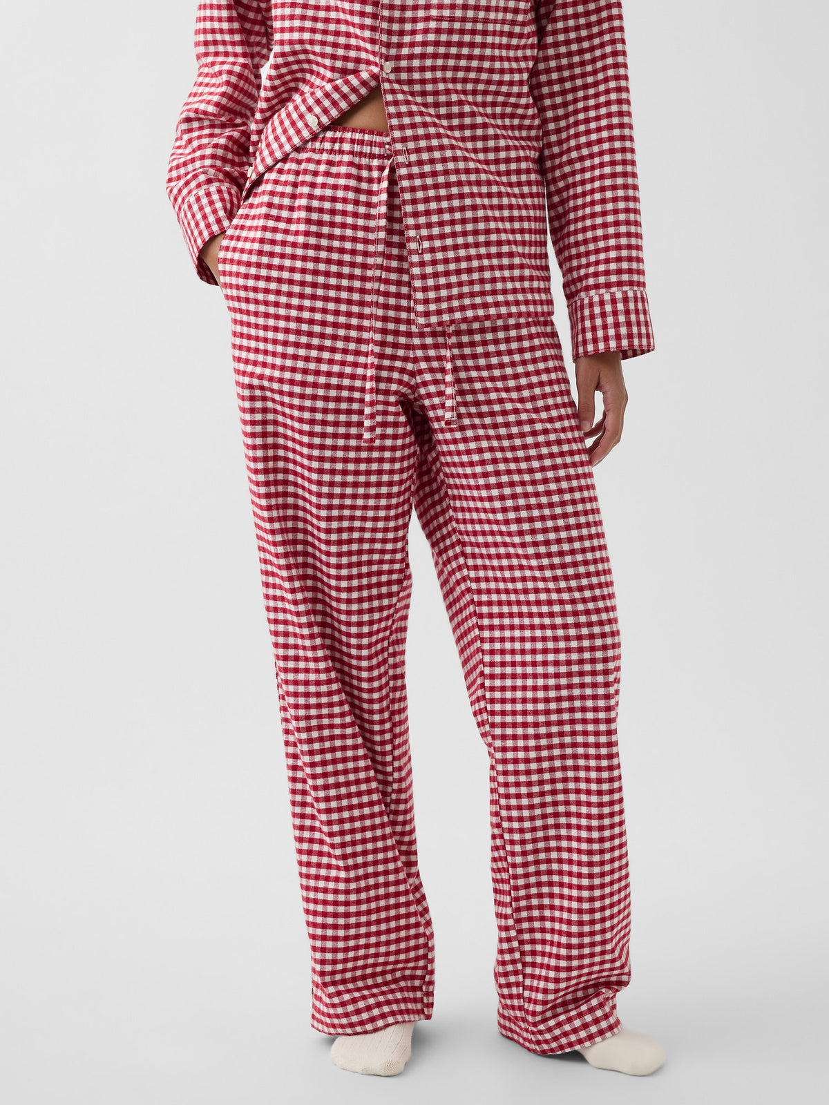 Kırmızı Softest Flannel Pijama Altı
