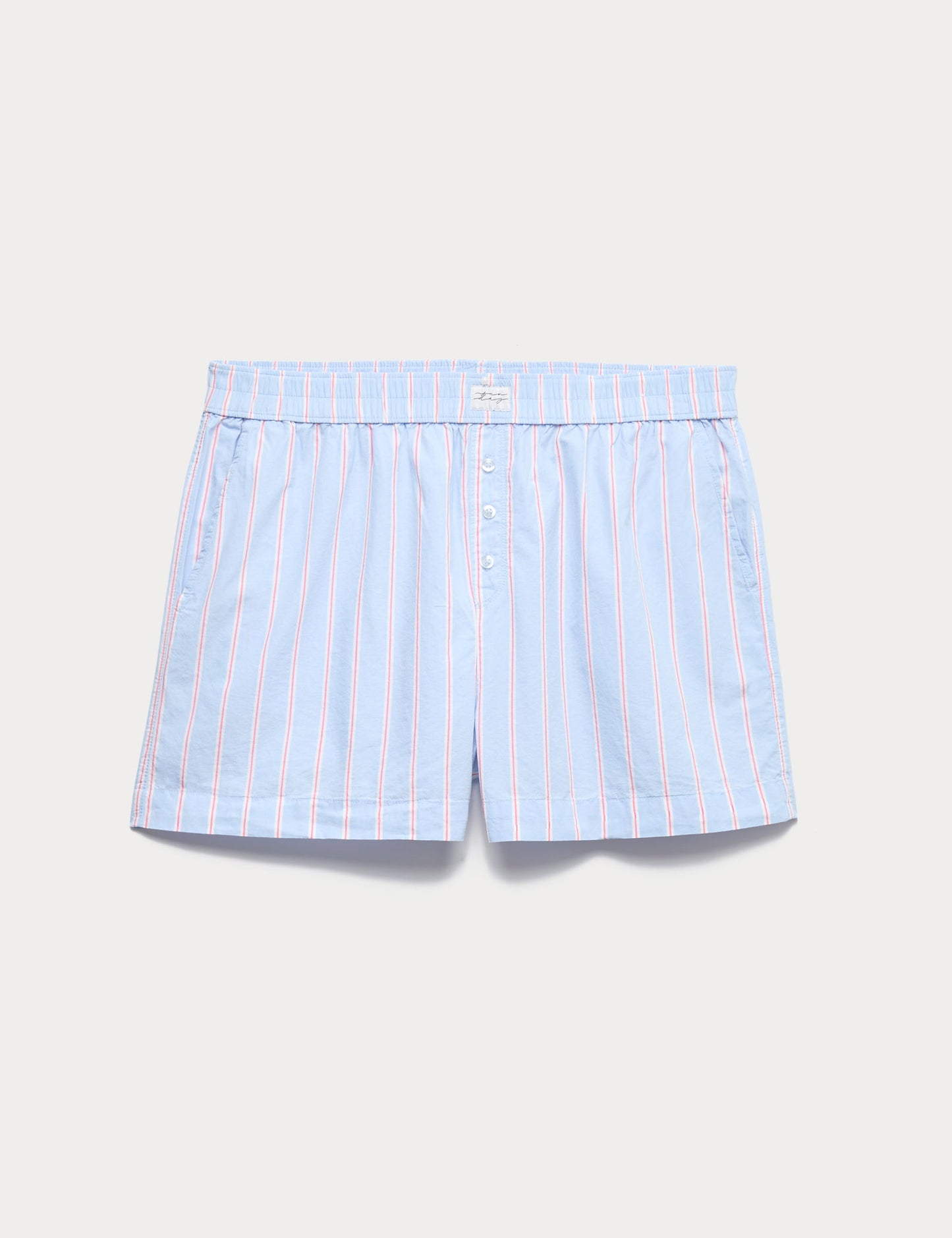 Çizgili Pijama Şortu