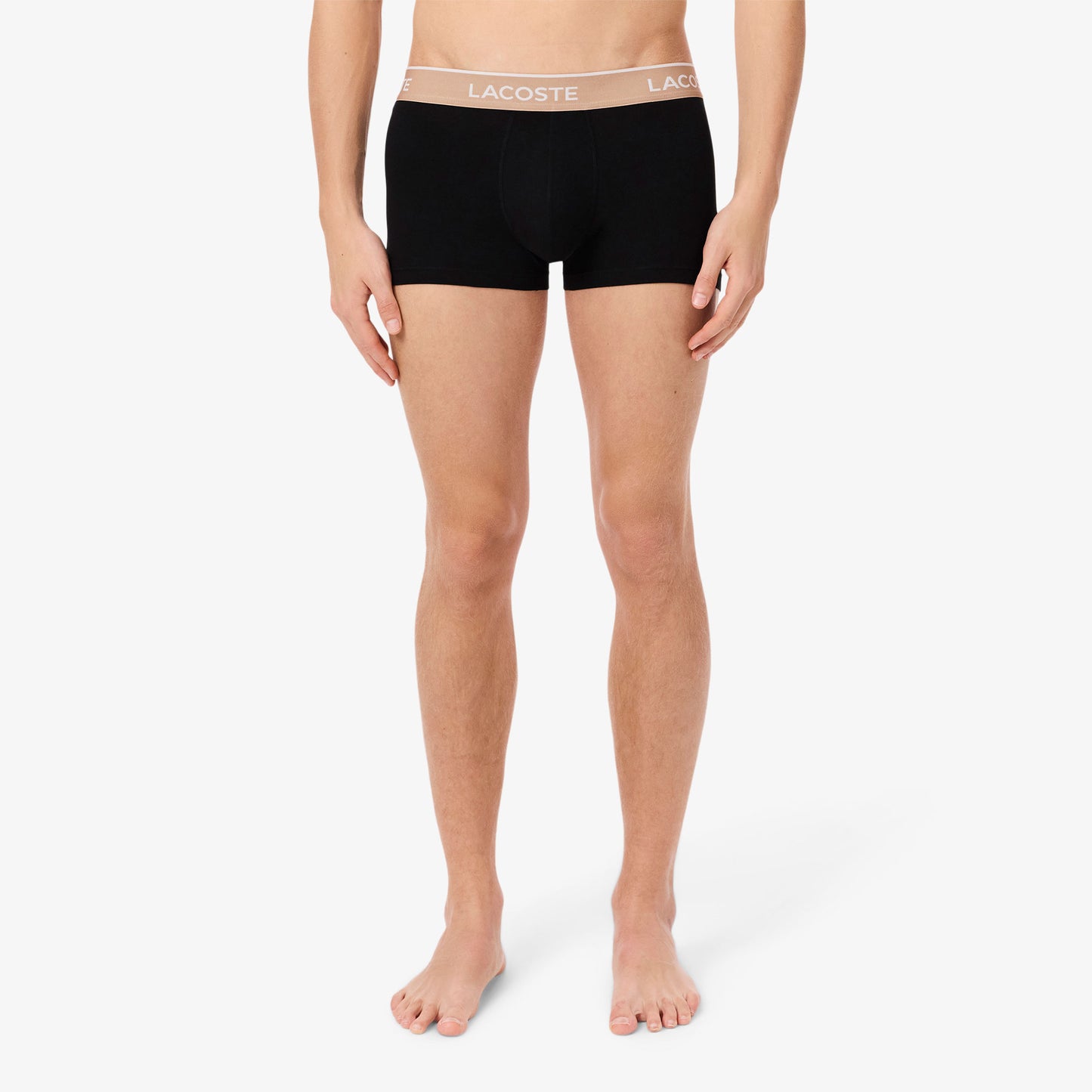 Lacoste Erkek 3'lü Siyah Boxer