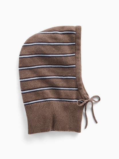 Kahverengi 100% Pamuk Balaklava