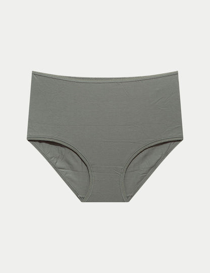 5'li Cotton Lycra Full Brief Külot Seti