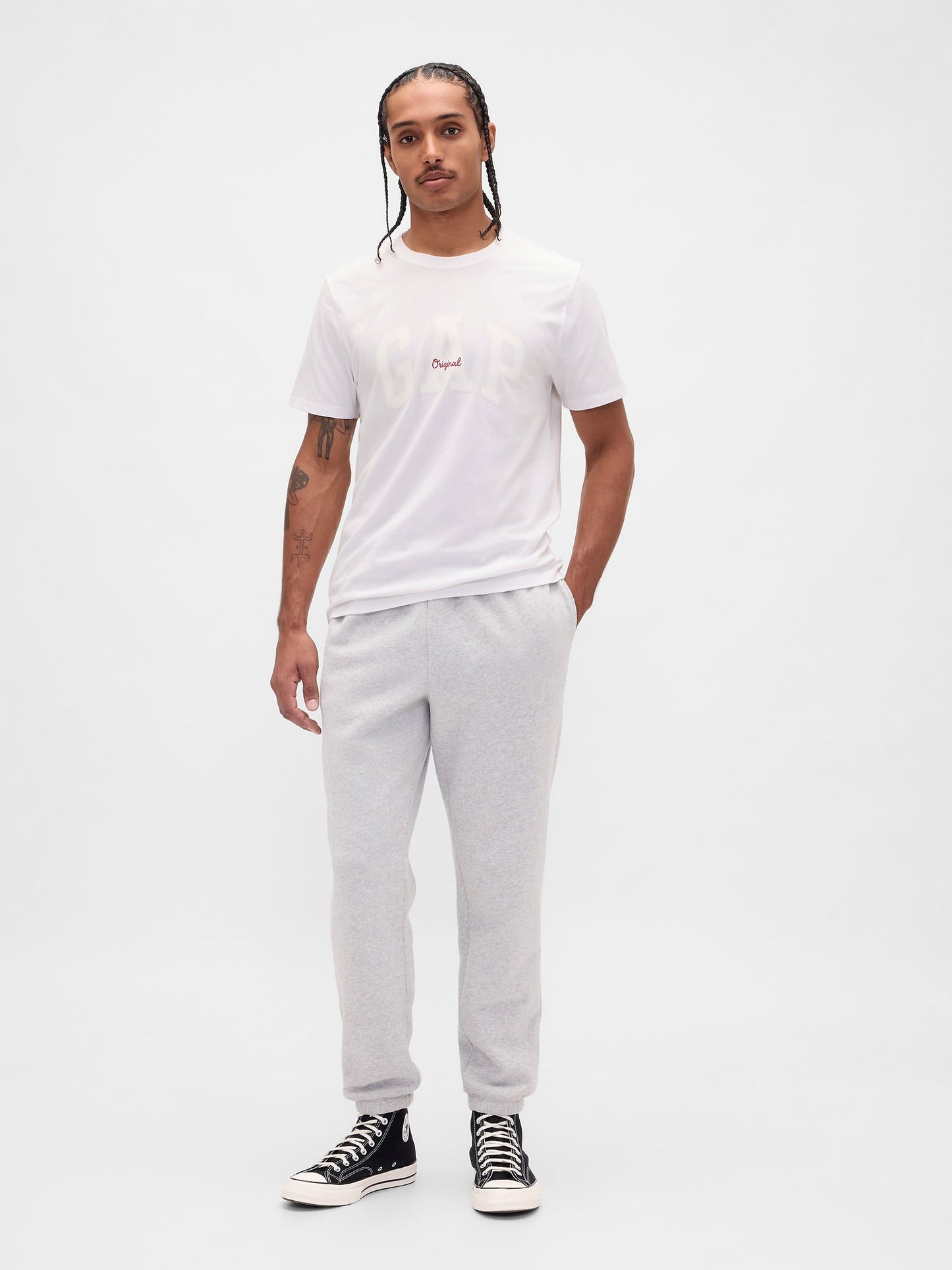 Beyaz Everyday Soft Gap Logo T-shirt