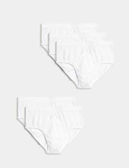 5’li Cotton Rich Cool & Fresh™ Regular Fit Erkek Brief Külot Seti