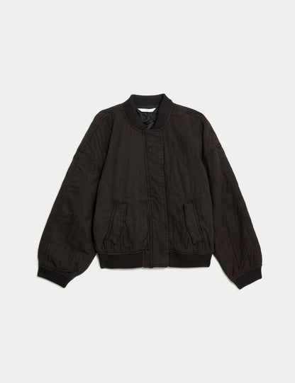 Regular Fit Bomber Ceket (6-16 Yaş)