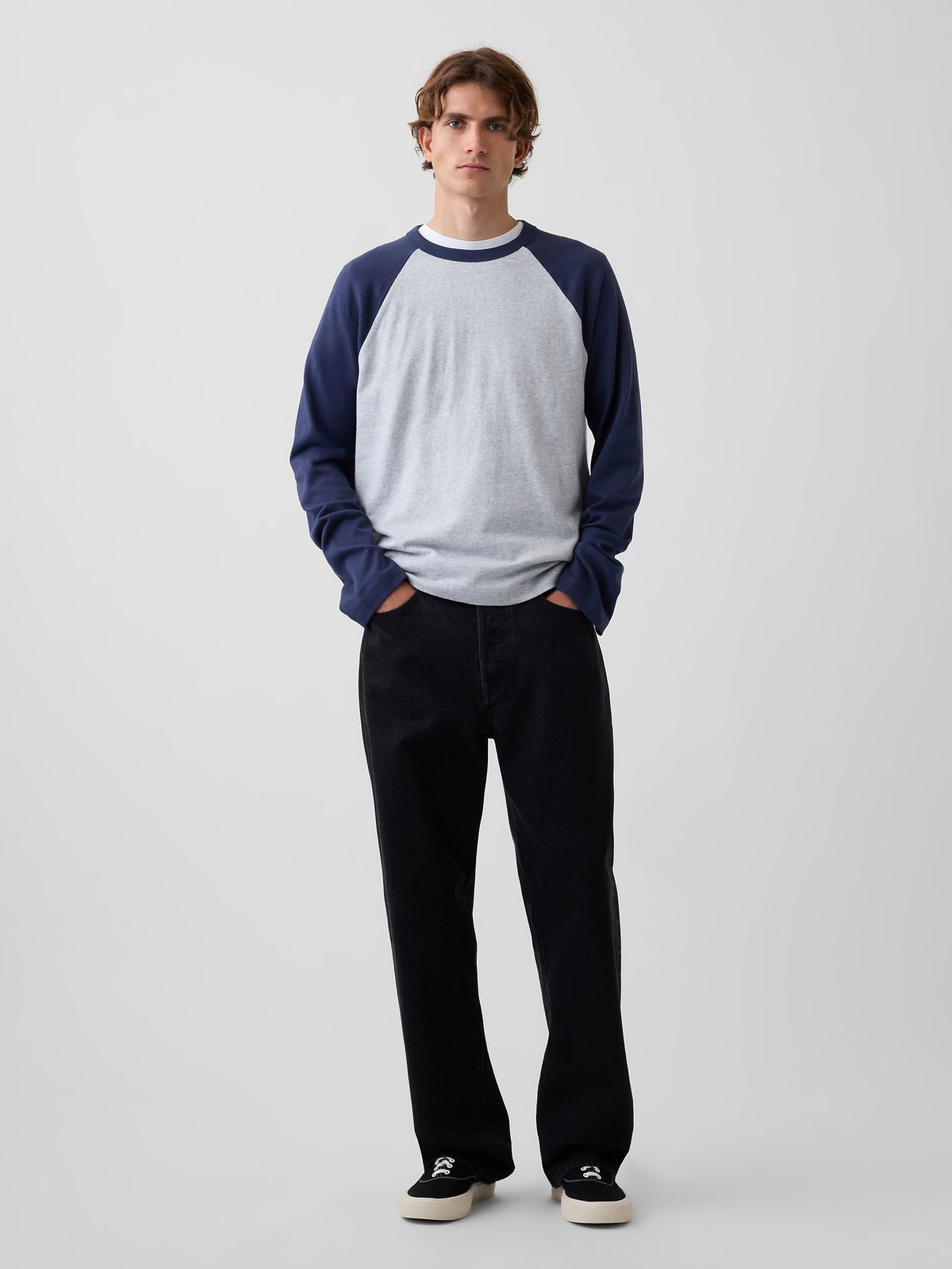 Açık Gri Heavyweight Relaxed T-shirt