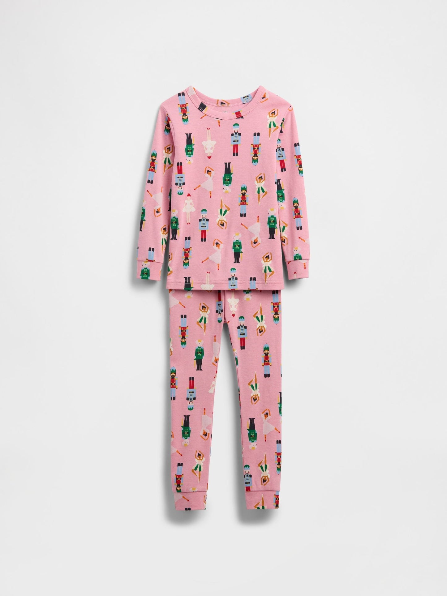 Pembe Gap %100 Organik Pamuk Holiday Pijama Takımı
