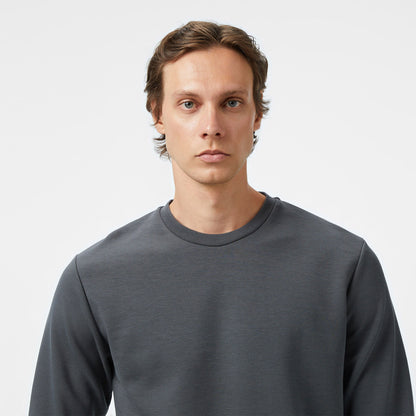 Nautica Erkek Gri Classic Fit Sweatshirt