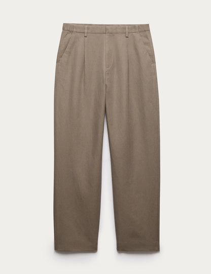 Keten Karışımlı Pantolon