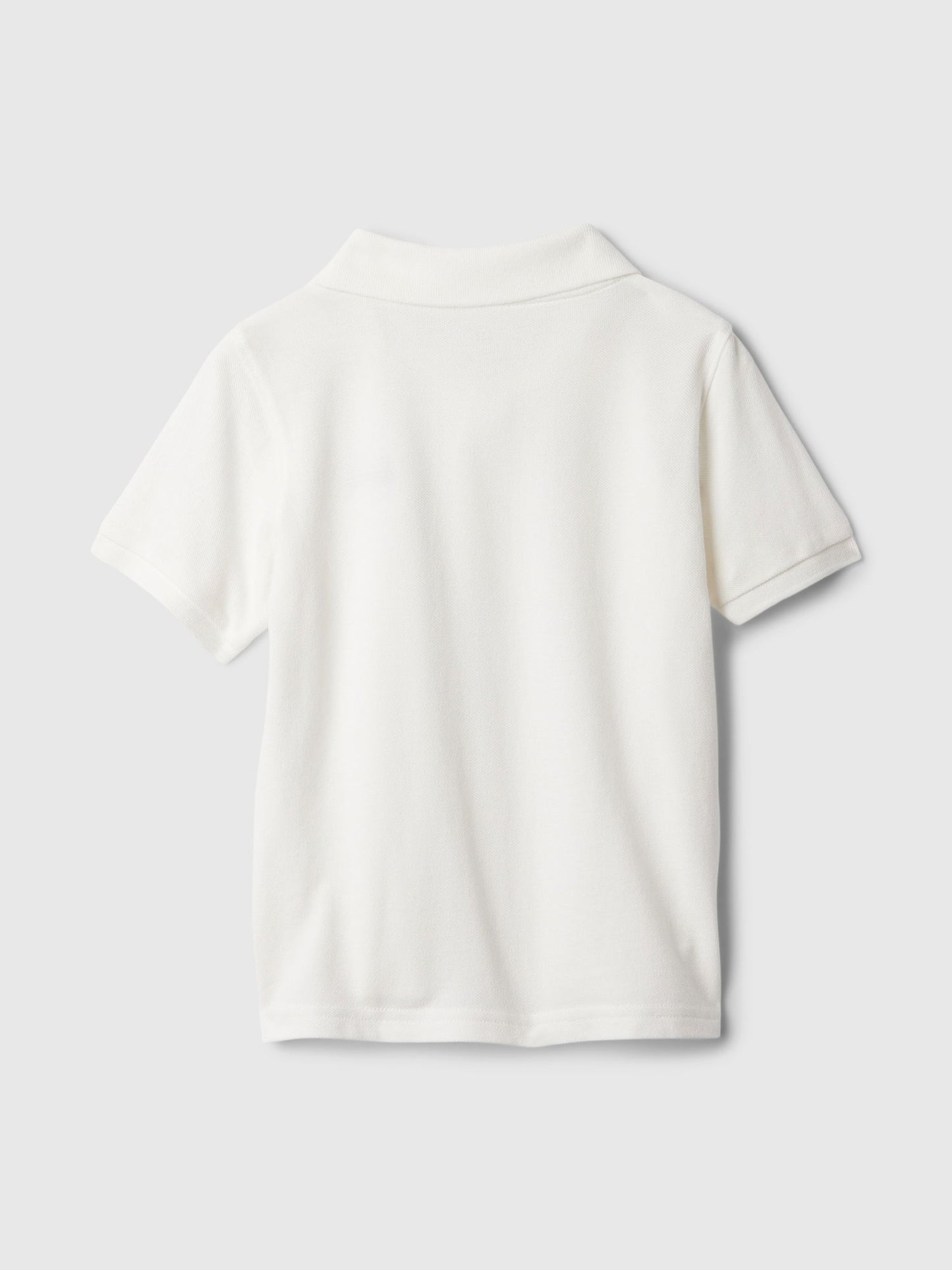Beyaz Gap Logo Polo Yaka T-shirt