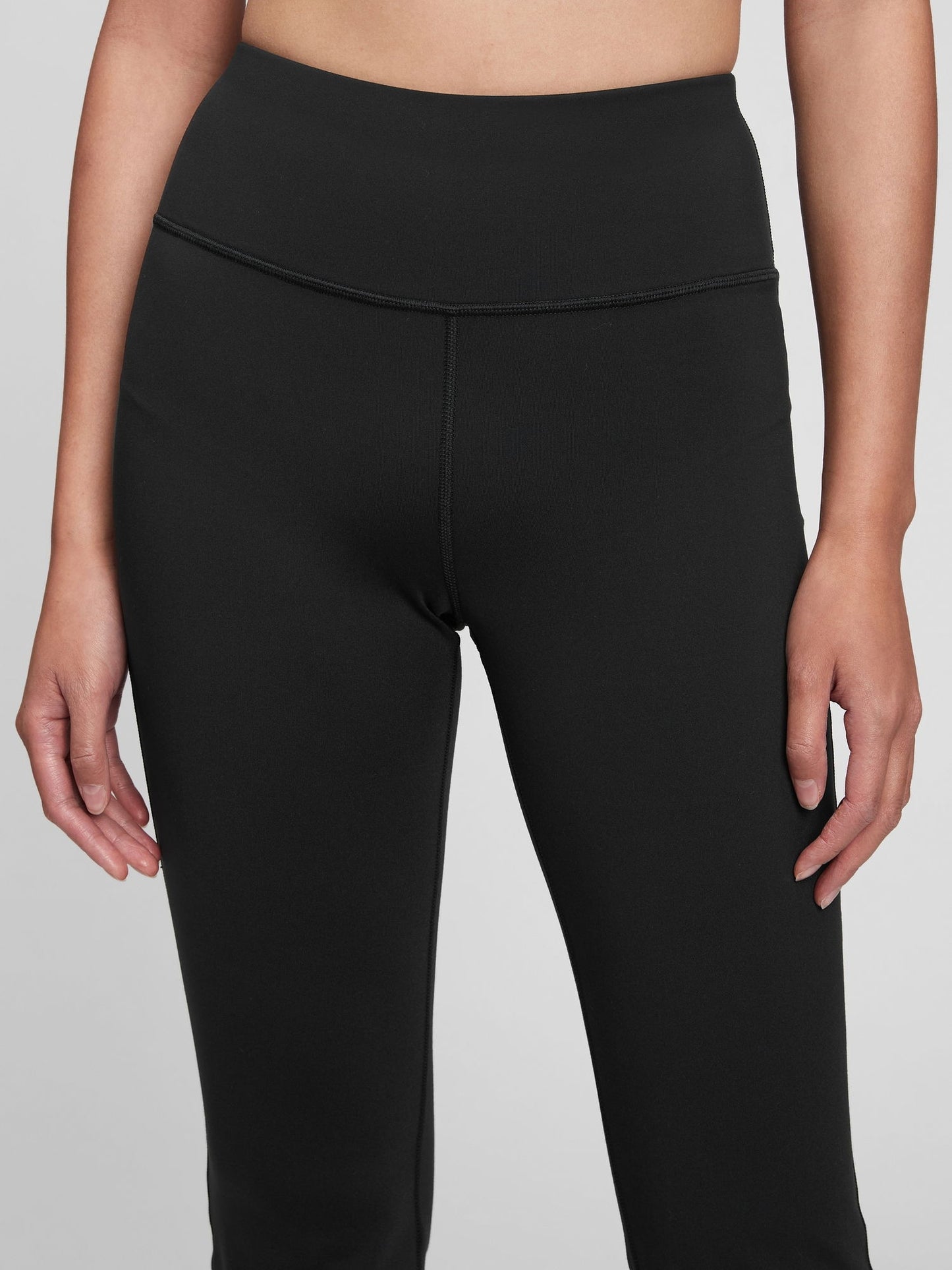 Siyah Gapfit Sky High Rise Flare Legging Tayt