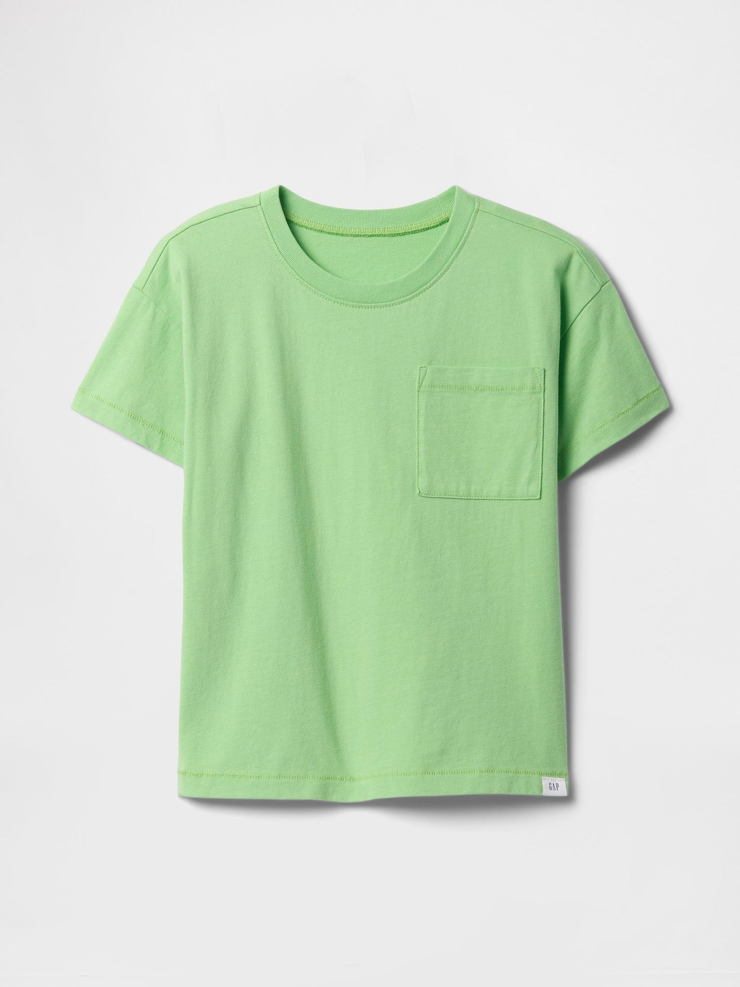 Yeşil Cepli T-Shirt