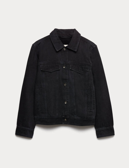 Denim Trucker Ceket