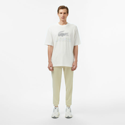 Lacoste Erkek Classic Fit Bej Eşofman Altı