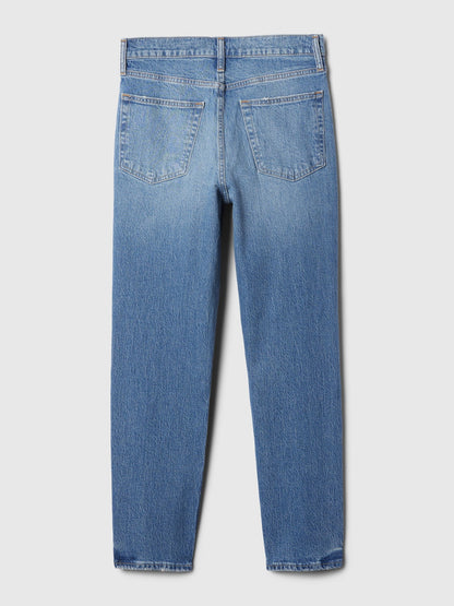Mavi High Rise Cheeky Straight Washwell Jean Pantolon