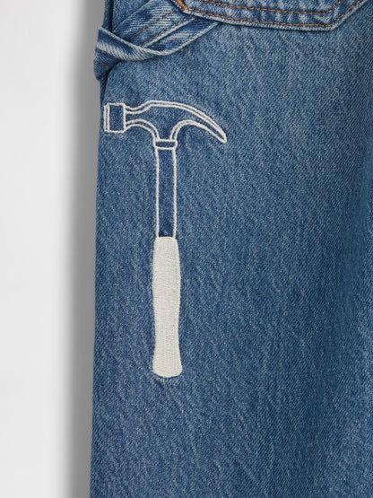 Mavi Pull-on Baggy Kargo Jean Pantolon