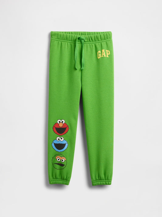 Yeşil Relaxed Gap Logo Pull-on Jogger Eşofman Altı